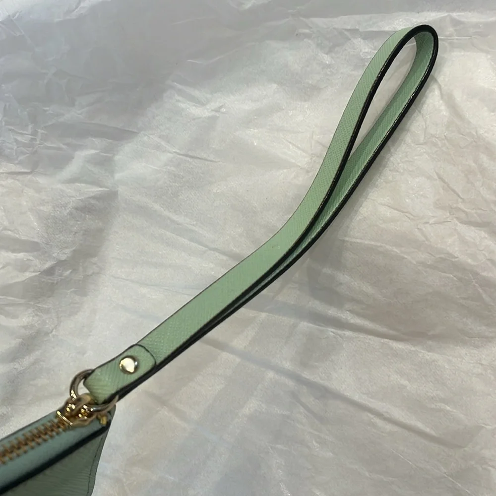 Kate Spade Mint Green Wristlet